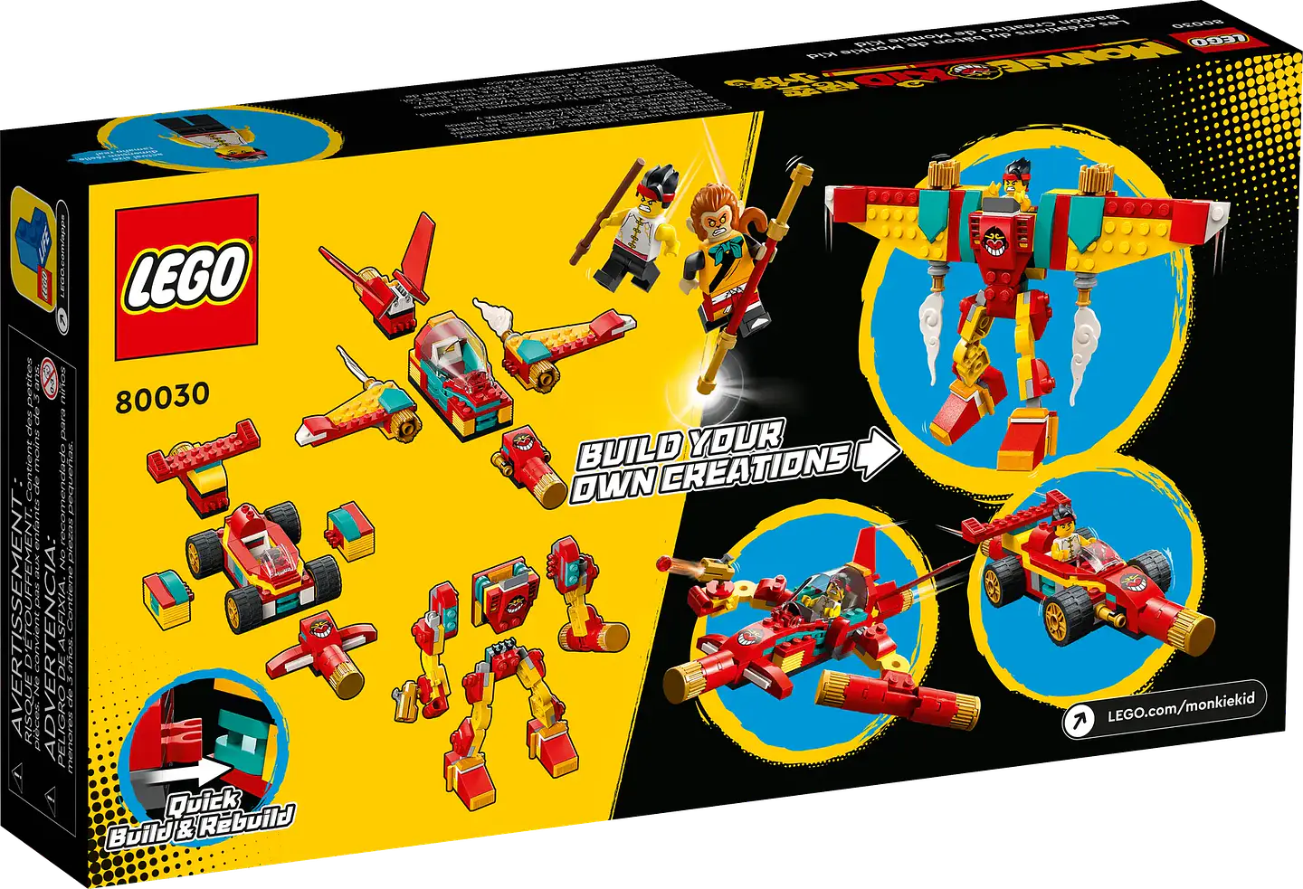 LEGO 80030: Monkie Kid's Staff Creations 6
