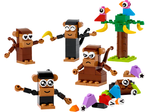 LEGO 11031 Diversión Creativa: Simios