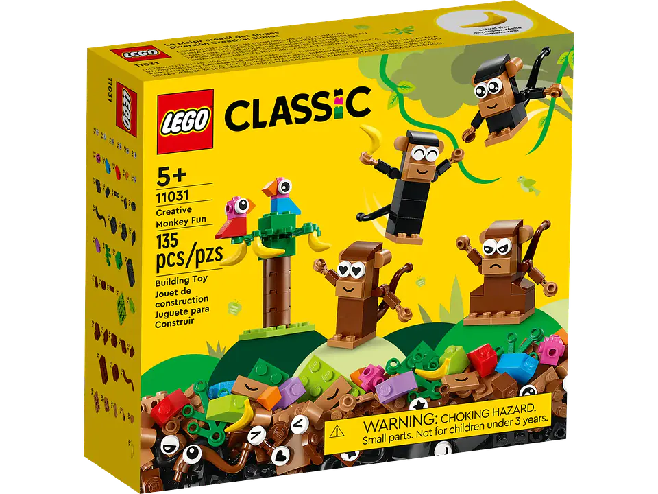 LEGO 11031 Diversión Creativa: Simios 1