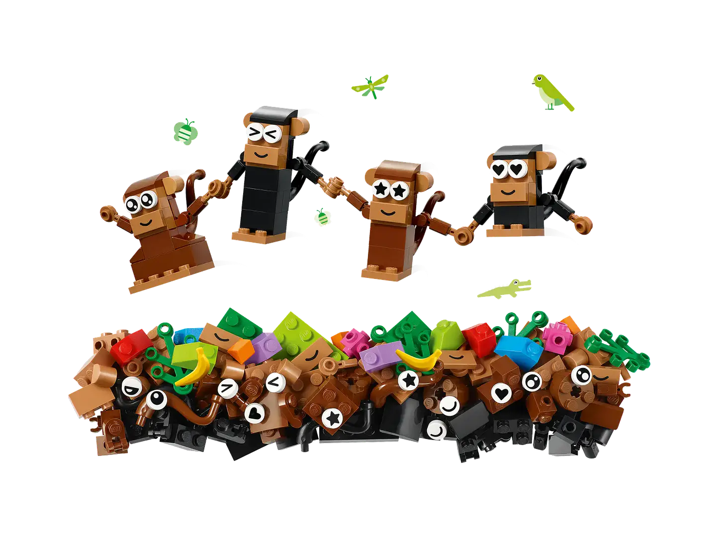 LEGO 11031 Diversión Creativa: Simios 3