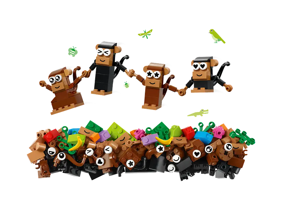 LEGO 11031 Diversión Creativa: Simios 3