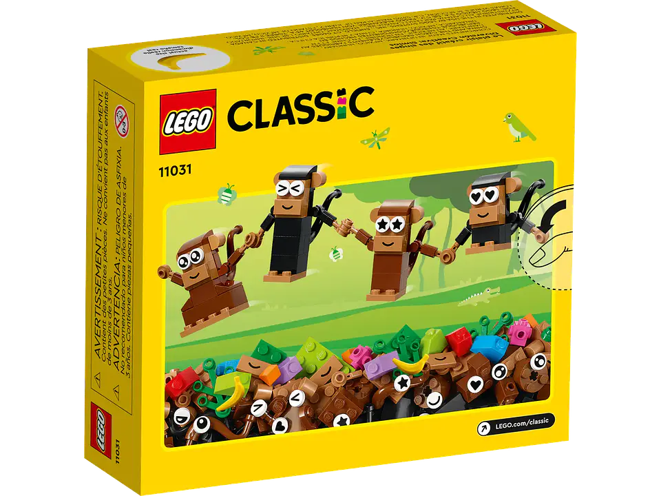 LEGO 11031 Diversión Creativa: Simios 4