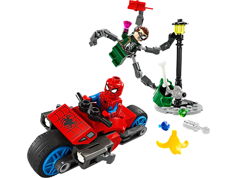 LEGO 76275 Persecución en Moto: Spider-Man vs. Doc Ock