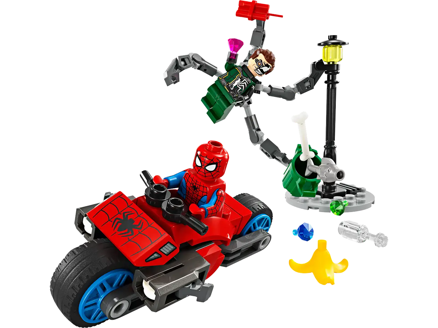 LEGO 76275 Persecución en Moto: Spider-Man vs. Doc Ock 2