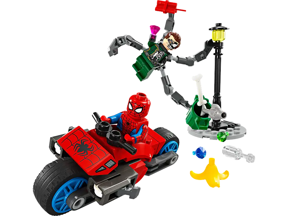 LEGO 76275 Persecución en Moto: Spider-Man vs. Doc Ock 2