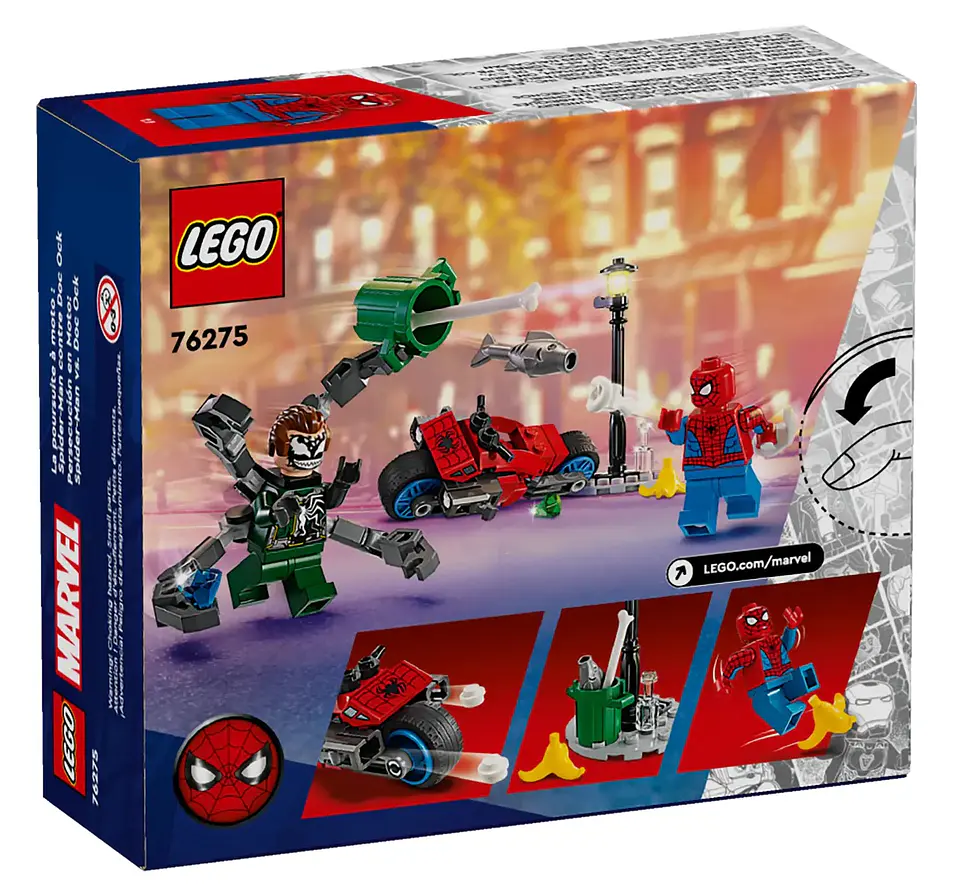 LEGO 76275 Persecución en Moto: Spider-Man vs. Doc Ock 6