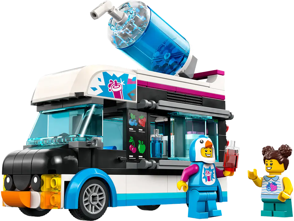 LEGO 60384: Furgoneta-Pingüino de Granizadas 2