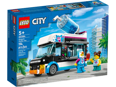 LEGO 60384: Furgoneta-Pingüino de Granizadas