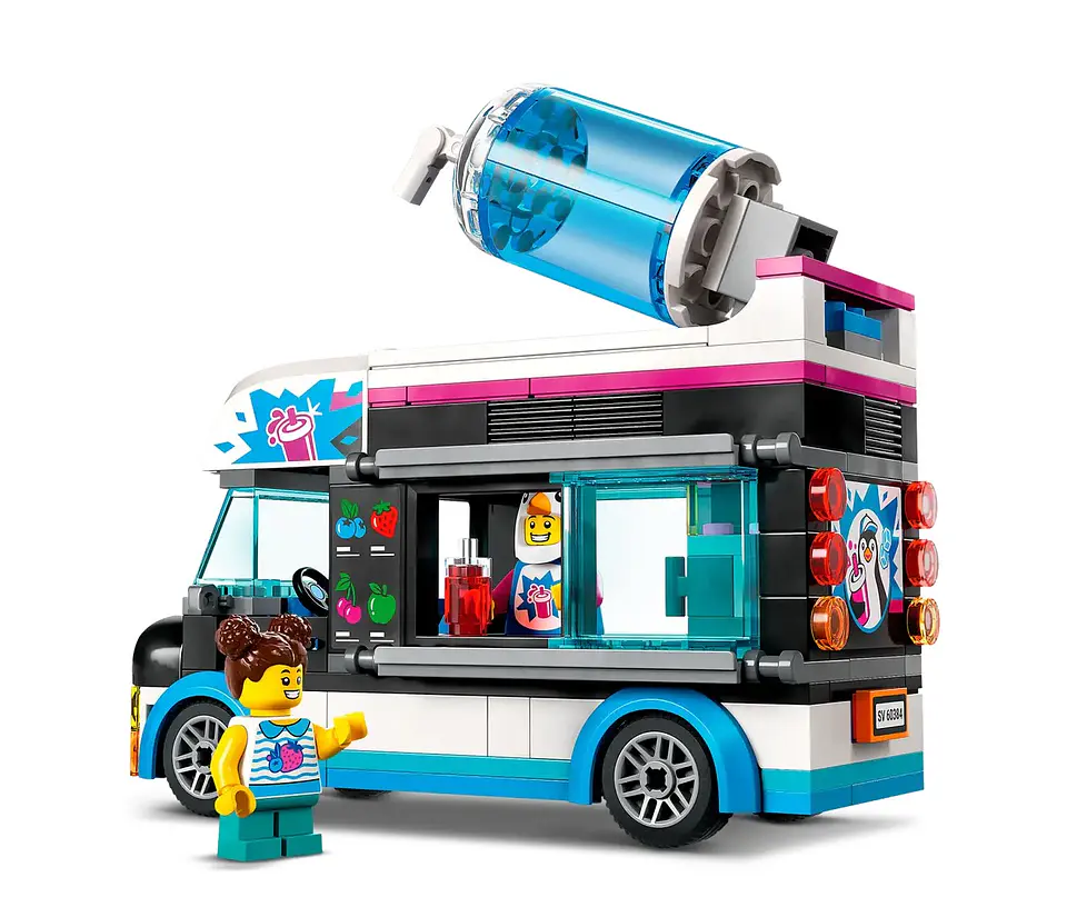 LEGO 60384: Furgoneta-Pingüino de Granizadas 3