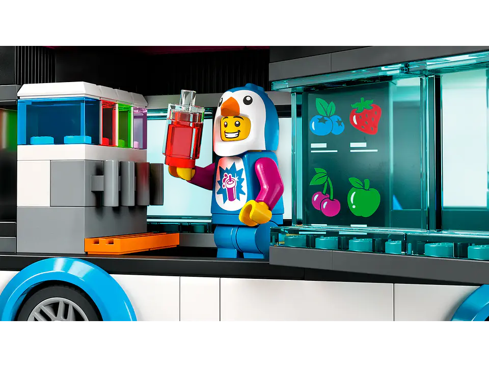 LEGO 60384: Furgoneta-Pingüino de Granizadas 5