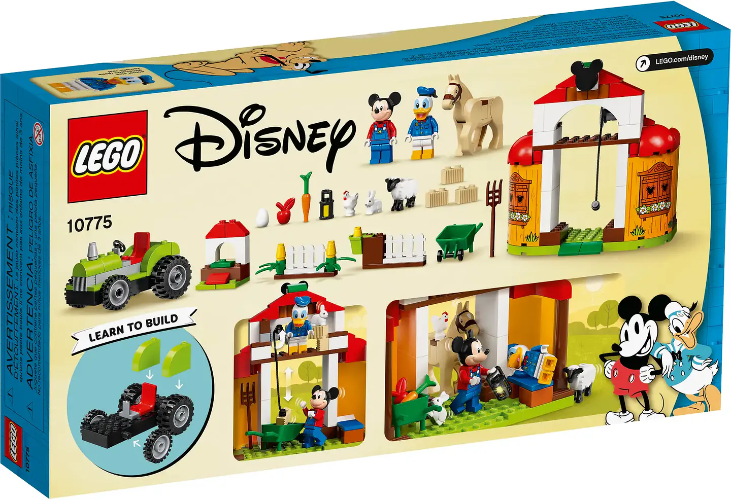 LEGO 10775: Granja de Mickey Mouse y el Pato Donald 5
