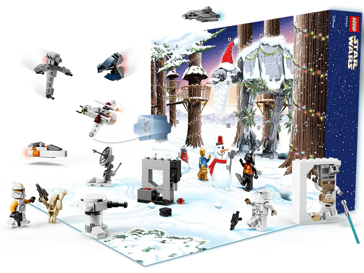 LEGO 75340: Calendario de Adviento LEGO Star Wars 2