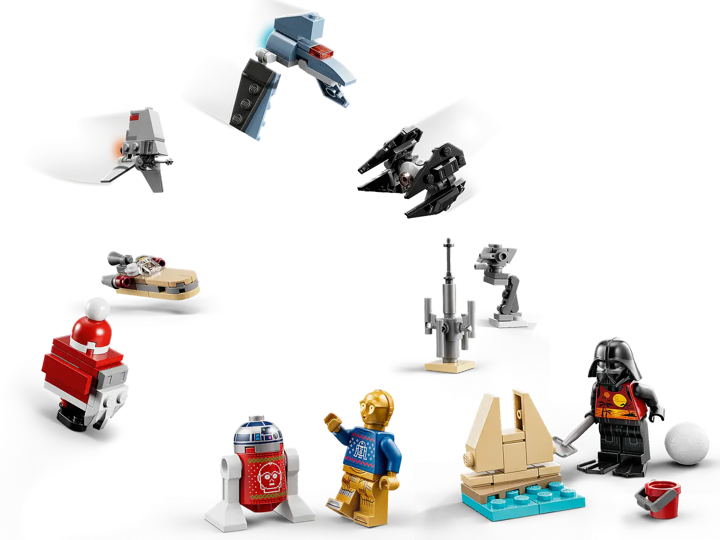 LEGO 75340: Calendario de Adviento LEGO Star Wars 3