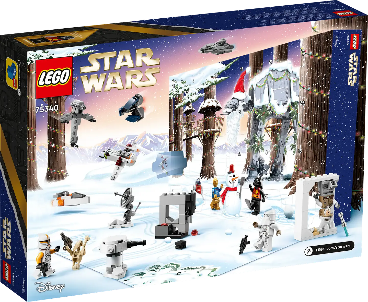 LEGO 75340: Calendario de Adviento LEGO Star Wars 4