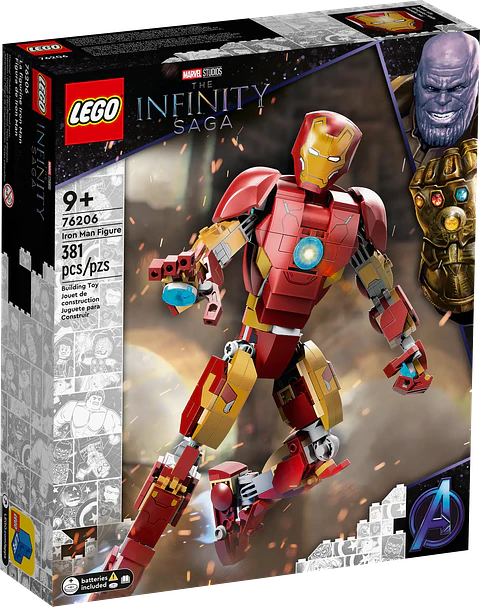 LEGO 76206: Figura de Iron Man