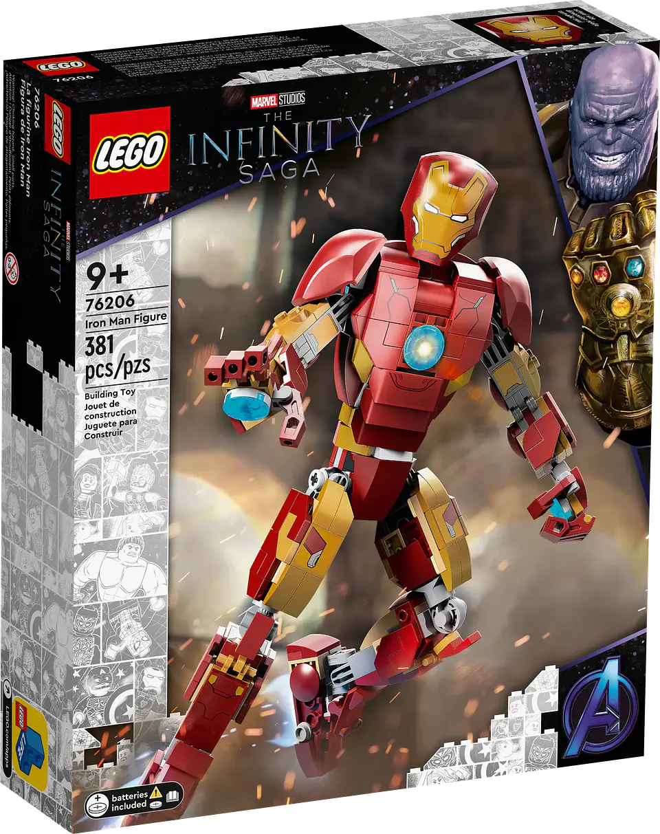 LEGO 76206: Figura de Iron Man 1