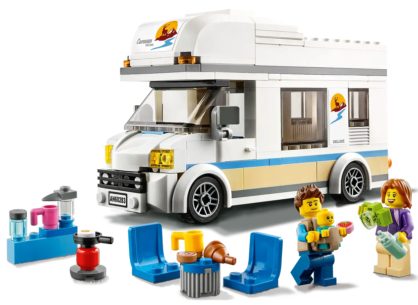LEGO 60283: Autocaravana de Vacaciones 3