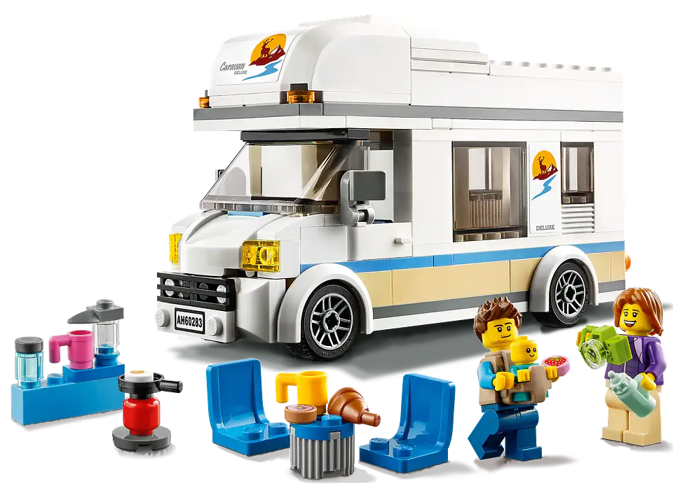 LEGO 60283: Autocaravana de Vacaciones 3