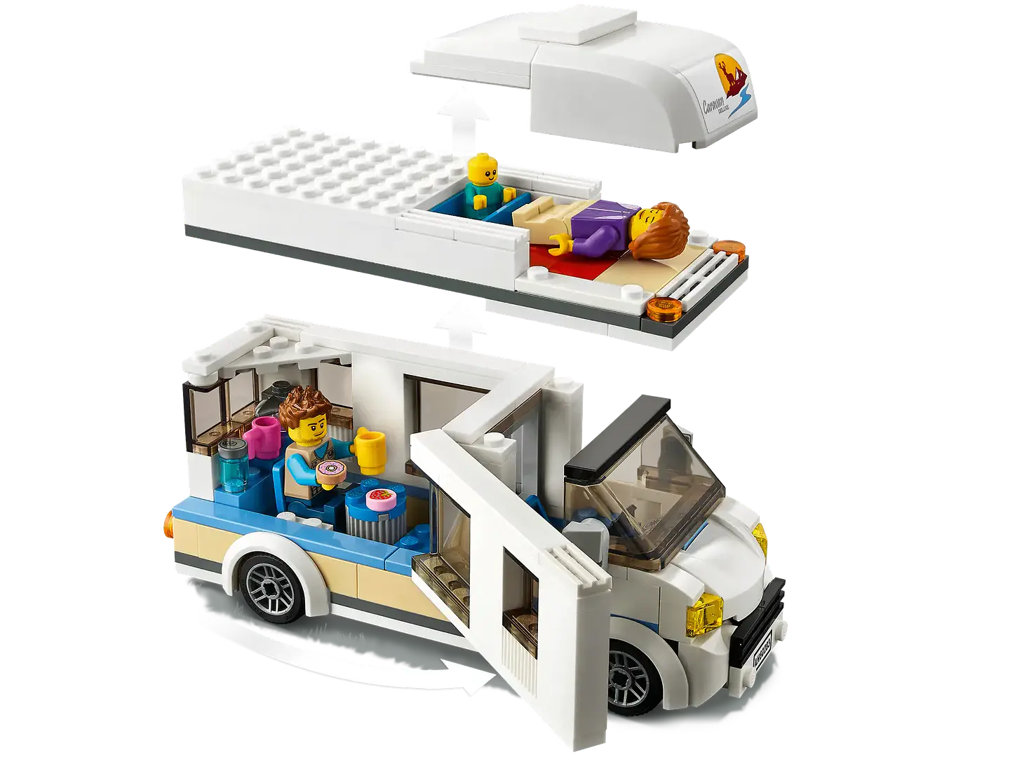 LEGO 60283: Autocaravana de Vacaciones 4