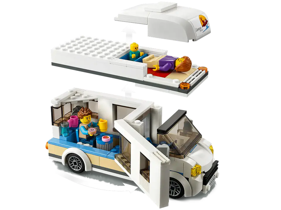 LEGO 60283: Autocaravana de Vacaciones 4