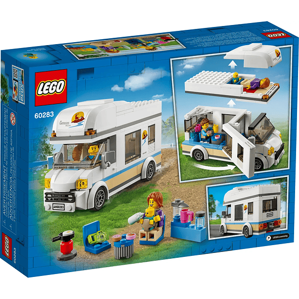 LEGO 60283: Autocaravana de Vacaciones 5