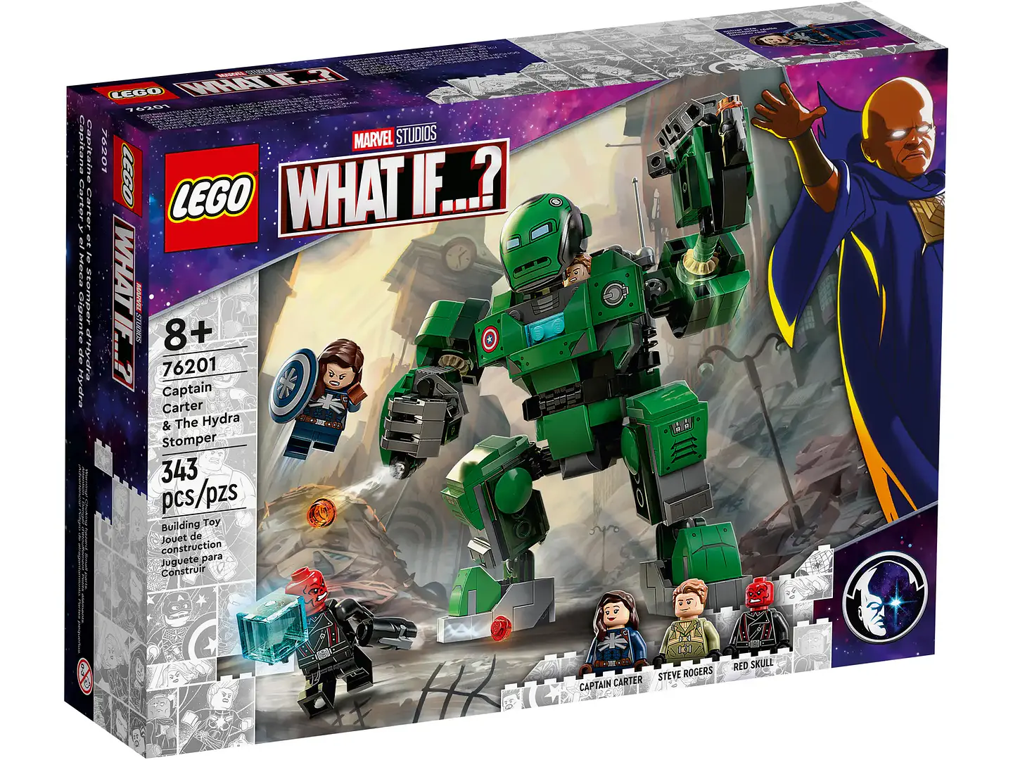 LEGO 76201: Capitana Carter y el Meca Gigante de Hydra 1