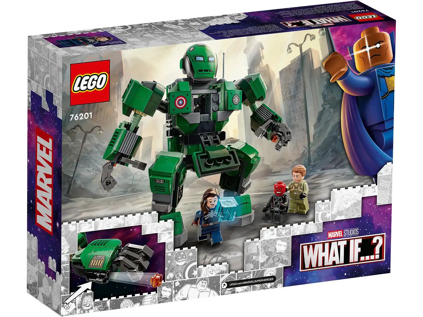 LEGO 76201: Capitana Carter y el Meca Gigante de Hydra 6