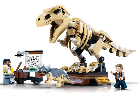 LEGO 76940: Exposición del Dinosaurio T. rex Fosilizado