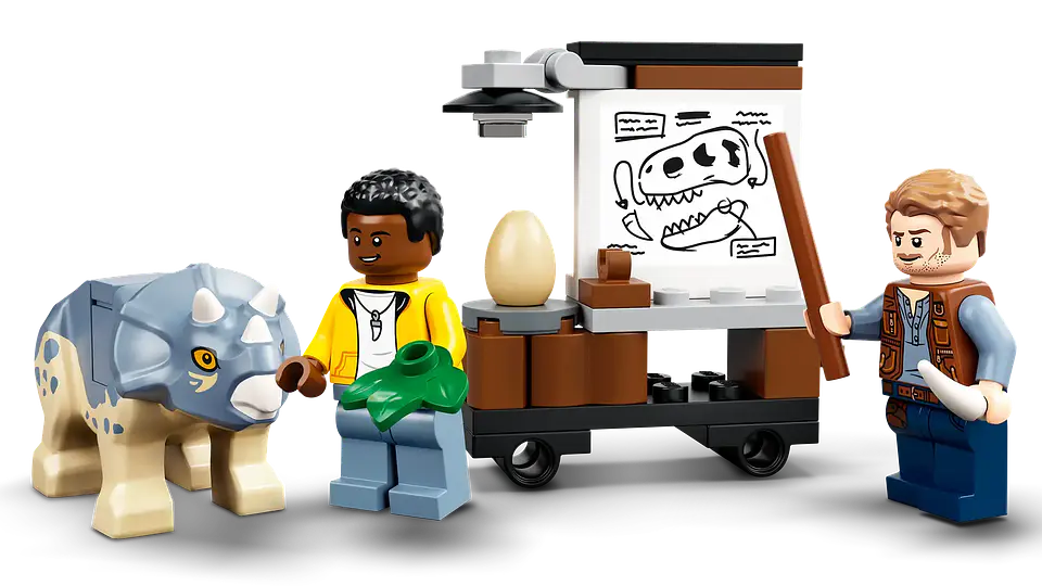 LEGO 76940: Exposición del Dinosaurio T. rex Fosilizado 5