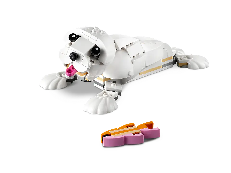 LEGO 31133: Conejo Blanco 4