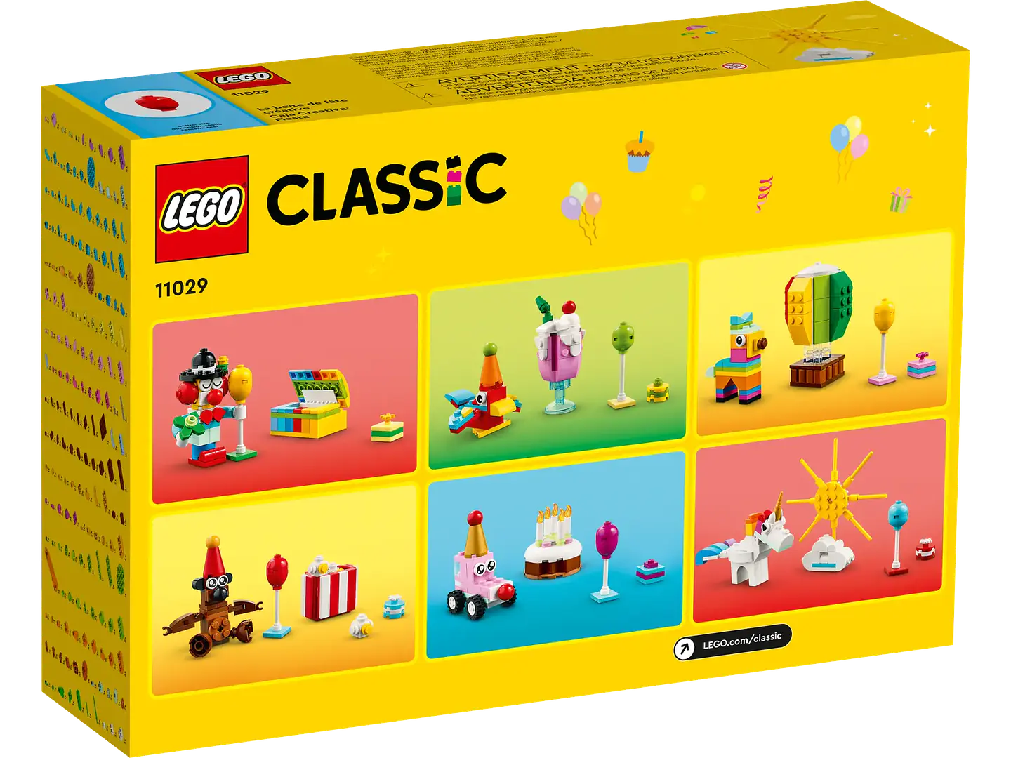 LEGO 11029 Caja Creativa: Fiesta 8