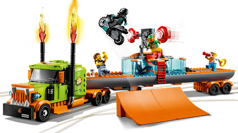LEGO 60294 Espectáculo Acrobático: Camión