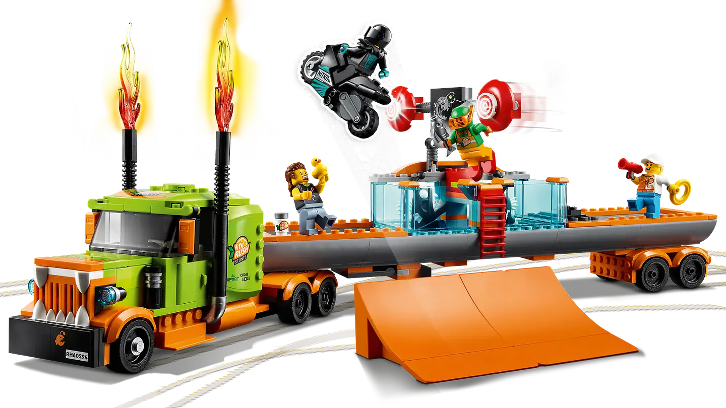 LEGO 60294 Espectáculo Acrobático: Camión 2