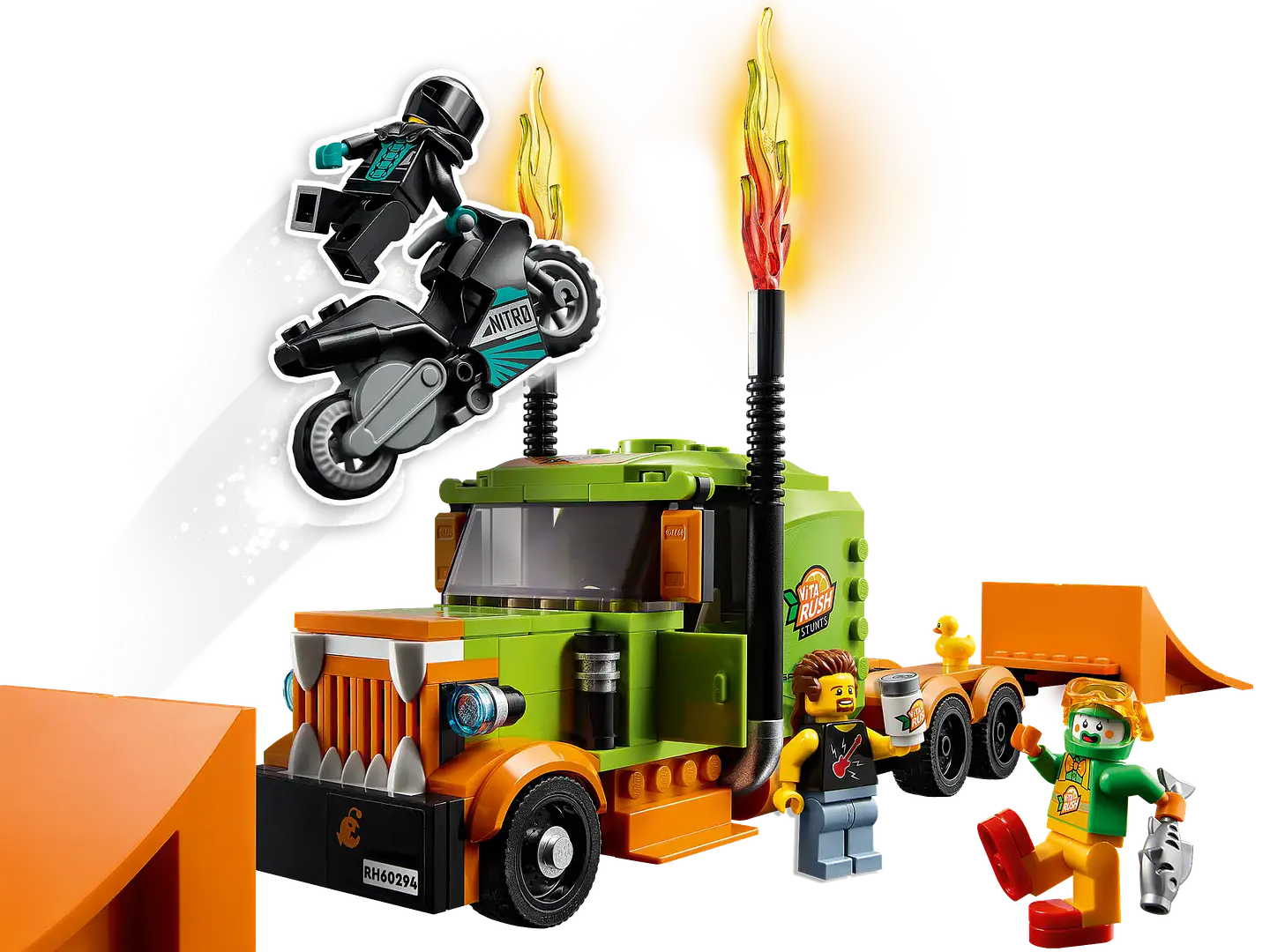 LEGO 60294 Espectáculo Acrobático: Camión 4