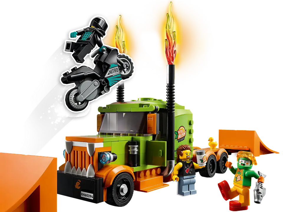 LEGO 60294 Espectáculo Acrobático: Camión 4