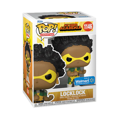 Funko Pop! Locklock #1146 Only at Walmart - My Hero Academia (Caja con detalle)