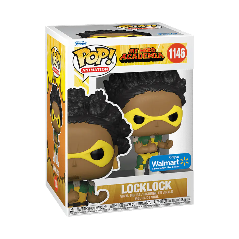 Funko Pop! Locklock #1146 Only at Walmart - My Hero Academia (Caja con detalle) 1
