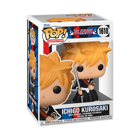 Funko Pop! Ichigo Kurosaki (with Zangetsu Sword) #1610 - Bleach