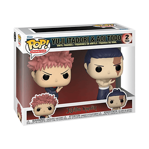 Funko Pop! Yuji Itadori & Aoi Todo 2Pack - Jujutsu Kaisen