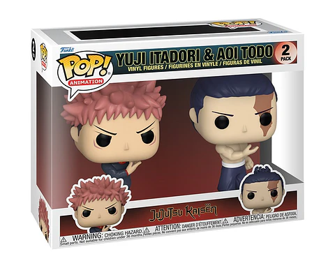Funko Pop! Yuji Itadori & Aoi Todo 2Pack - Jujutsu Kaisen