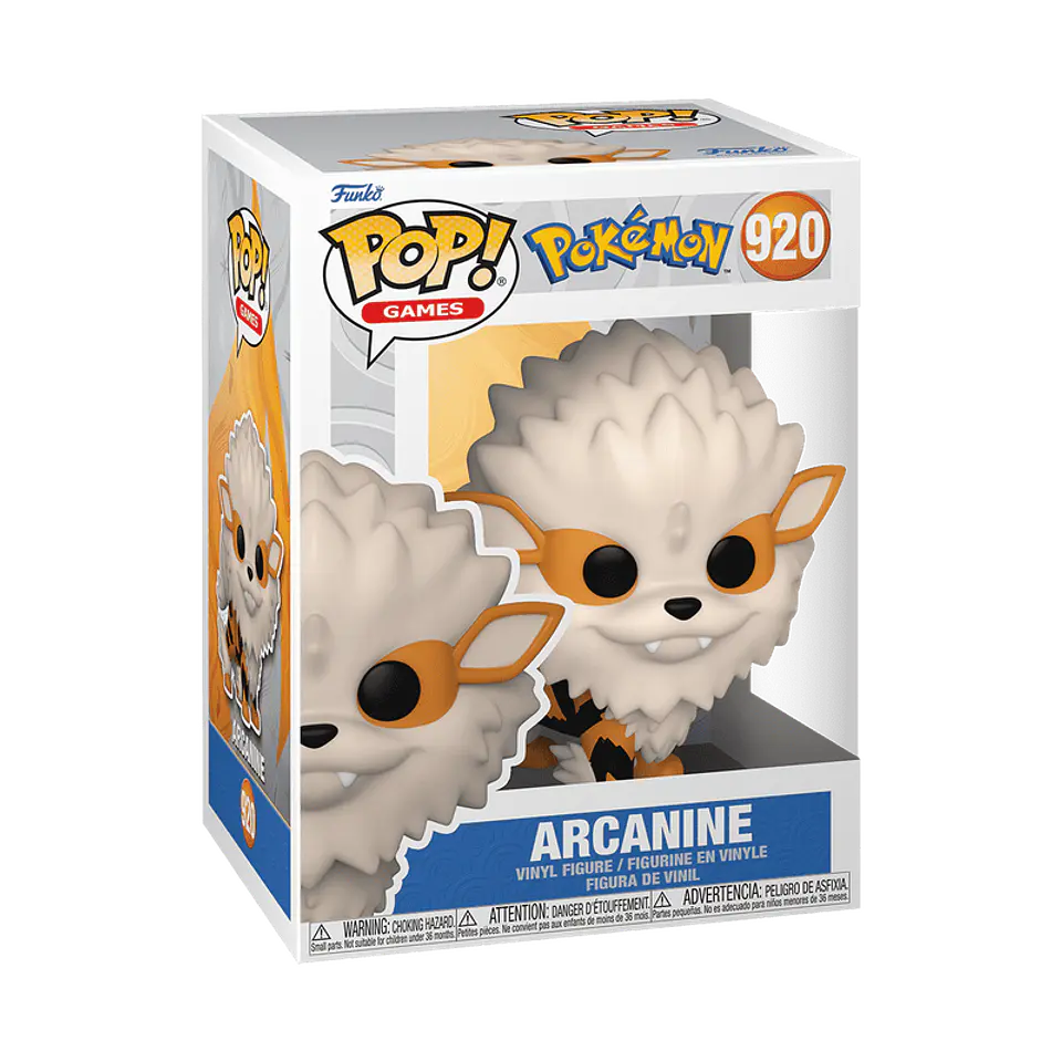 Funko Pop! Arcanine #920 - Pokémon 1