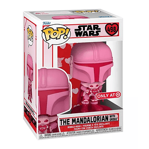 Funko Pop! The Mandalorian with Grogu #498 Target - Star Wars