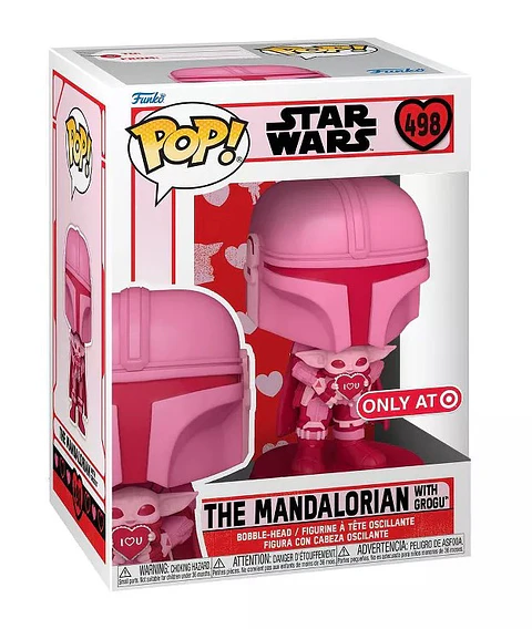 Funko Pop! The Mandalorian with Grogu #498 Target - Star Wars