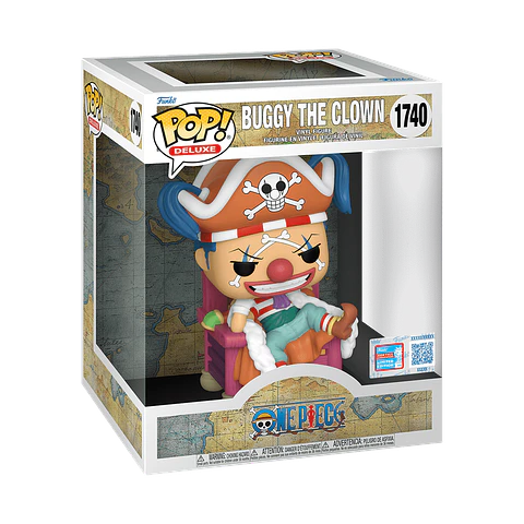 Funko Pop! Deluxe: Buggy The Clown #1740 NYCC - One Piece