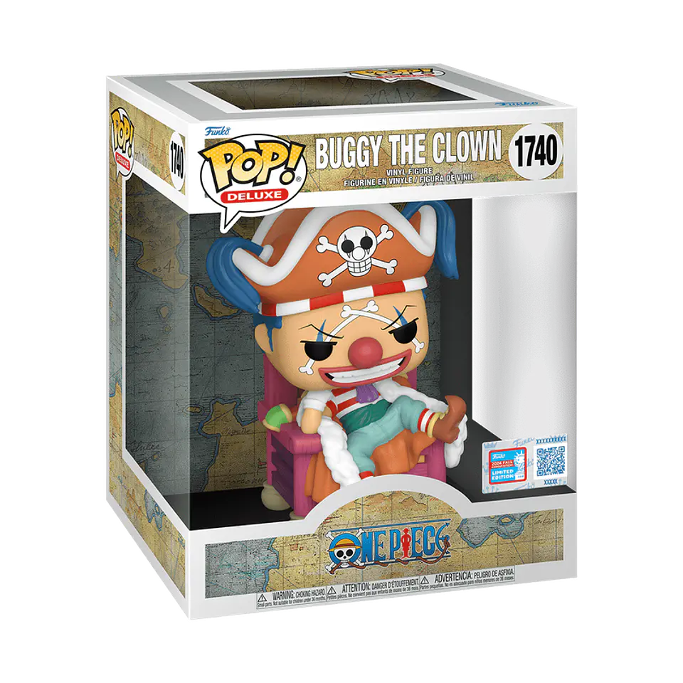 Funko Pop! Deluxe: Buggy The Clown #1740 NYCC - One Piece 1
