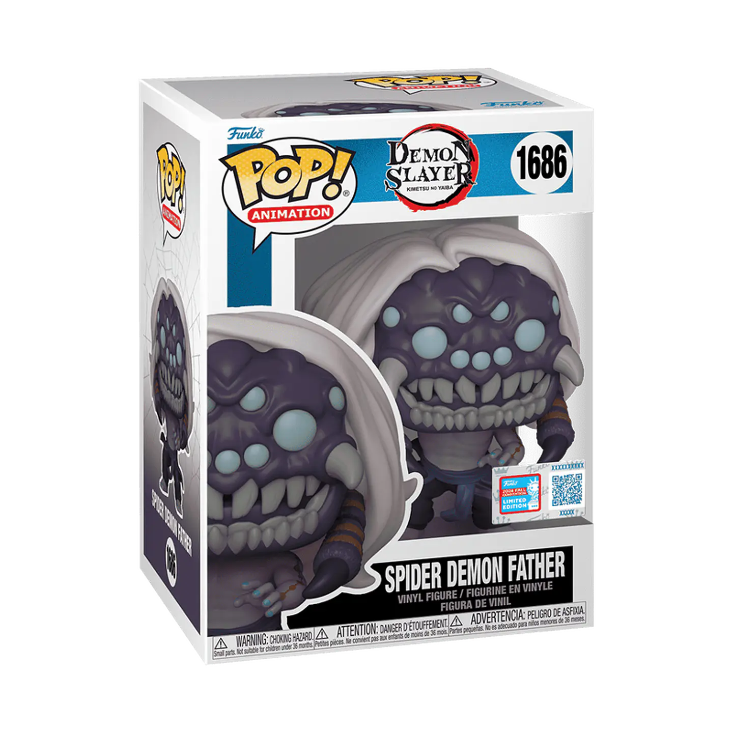 Funko Pop! Spider Demon Father #1686 NYCC - Demon Slayer 1