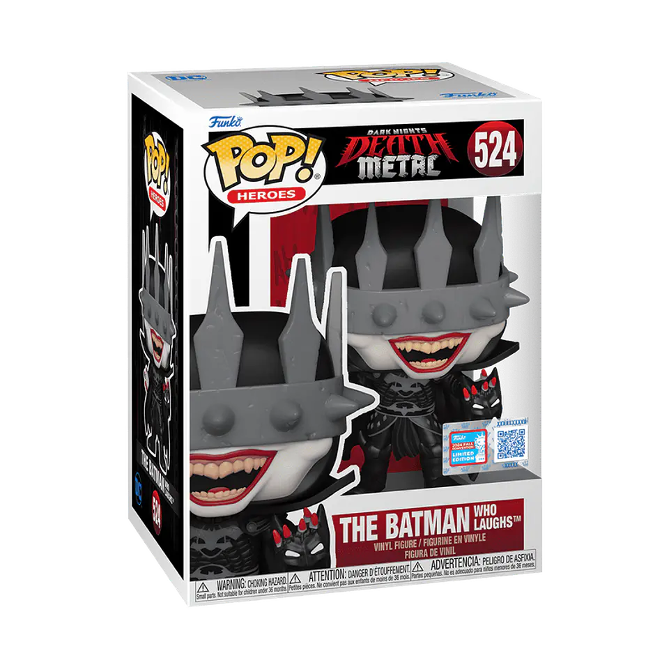 Funko Pop! The Batman Who Laughs #524 NYCC - Dark Nights: Death Metal 1