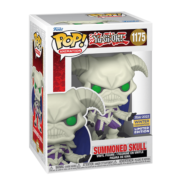 Funko Pop! Summoned Skull #1175 Winter Con 2022 - Yu Gi Oh!