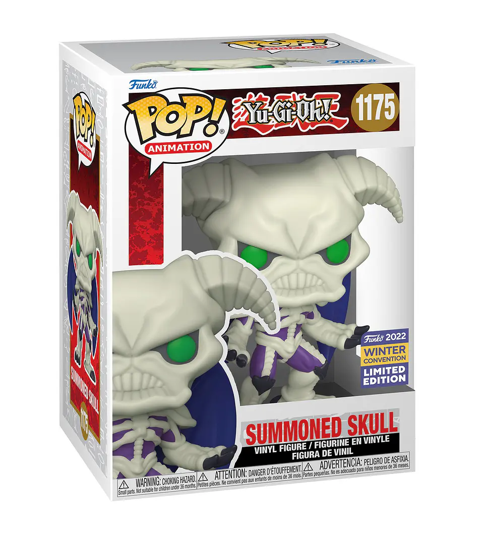 Funko Pop! Summoned Skull #1175 Winter Con 2022 - Yu Gi Oh! 1