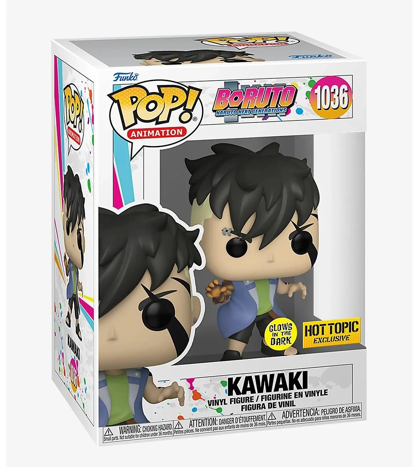 Funko Pop! Kawaki (Glows in the dark) #1034 - Boruto: Naruto Next Generations 1